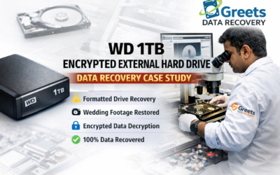 WD 1TB Encrypted External Hard Drive Data Recovery Case Study